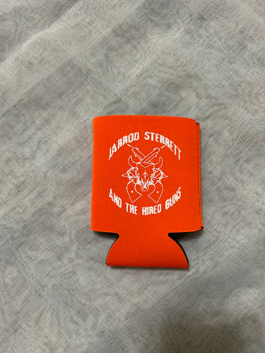 Koozie orange and white